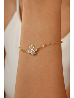 MINJI AND CO. - White Brass Gold Plated Bracelet