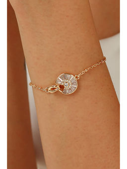 MINJI AND CO. - White Brass Gold Plated Bracelet