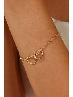 MINJI AND CO. - White Brass Gold Plated Bracelet