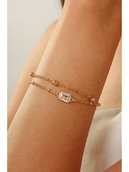 MINJI AND CO. - White Brass Gold Plated Bracelet