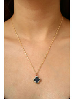 MINJI AND CO. - White Brass Gold Plated Pendant