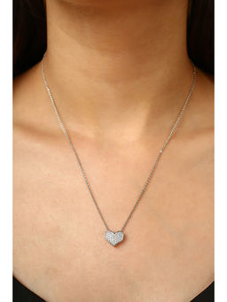 MINJI AND CO. - White Brass Silver Plated Pendant