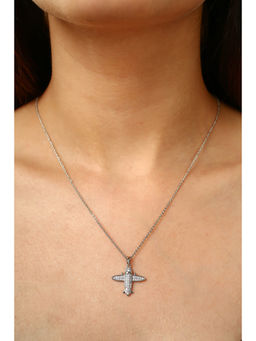 MINJI AND CO. - White Brass Silver Plated Pendant