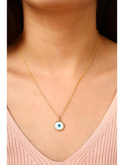 MINJI AND CO. - Multi-Color Brass Gold Plated Pendant
