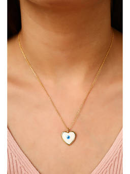 MINJI AND CO. - Multi-Color Brass Gold Plated Pendant