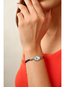 MINJI AND CO. - White Brass Silver Plated Bracelet