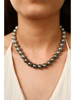 MINJI AND CO. - Multi-Color Brass Silver Plated Necklace