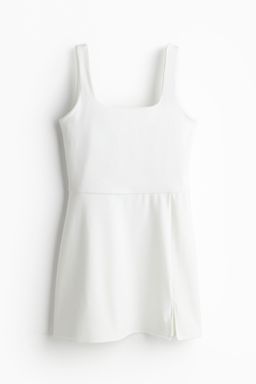 H&M - Women White Tennis Dress In Drymove