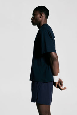 H&M - Men Blue Short Sports Shorts With Drymove