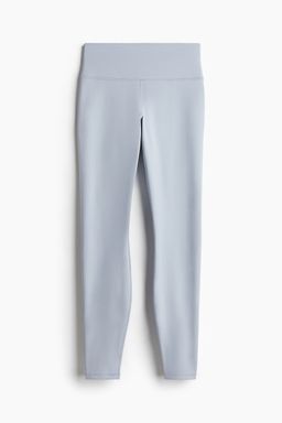 H&M - Women Blue Pocket-Detail Sports Leggings With Drymove