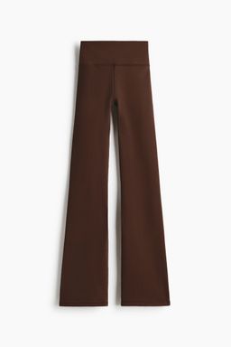 H&M - Women Brown Warming Flared Sports Leggings With Thermomove