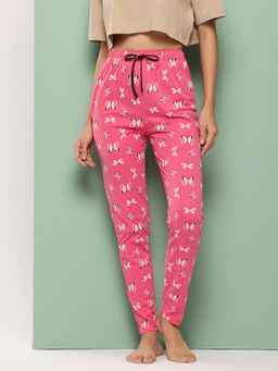 Leading Lady - Women'S Printed Cotton Mid Rise Casual Pyjamas with Pocket & Inner Elastic Pant