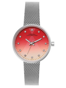 French Connection - Women's Rose Gold Dial Analog Watch- FCN067SM (M)