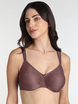 Wacoal - Womens Grey Athena Wired Seamless Lace Plus Size Bra