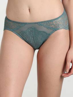Wacoal - Green Emma Lace Low Waist Bridal Wear Lace Bikini Panty