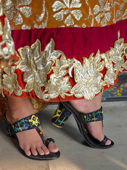 PREET KAUR - Baag Kolhapuri Heels