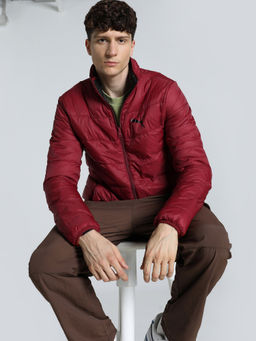 Puma - Reversible Men's Maroon Insulated Jacket