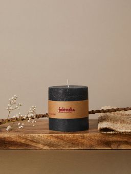Fabindia - Black Currant Pillar Candle 3 X 3