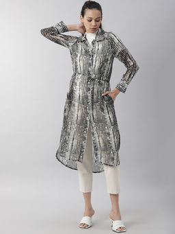 RAREISM - Black Printed Dress