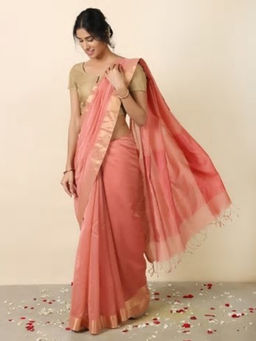 Fabindia - Cotton Silk Chanderi Sari