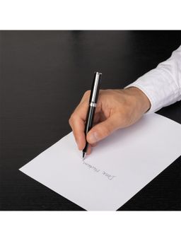 Hugo Boss - Gear Icon Ballpoint Pen - Black