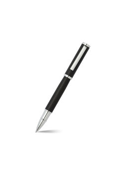 Hugo Boss - Formation Herringbone Rollerball Pen with Chrome Trims - Black