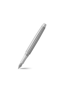 Hugo Boss - Beam Fountain Pen - Chrome