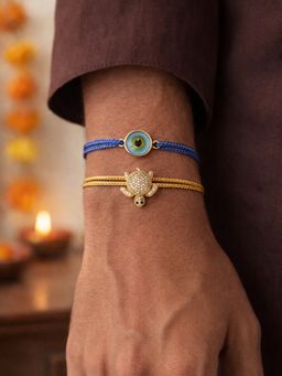Digital Dress Room - Turtle Evil Eye Rakhis (Pack of 2)