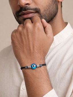 Digital Dress Room - Multi-Color Evil Eye Charm Rakhi