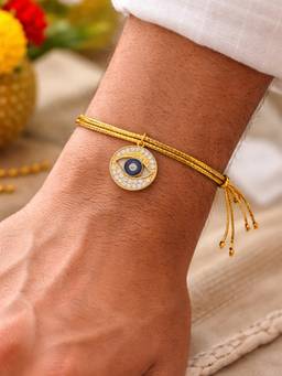 Digital Dress Room - Evil Eye Pendant Rakhi