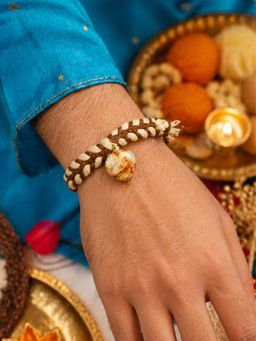 Digital Dress Room - Natural Heart Stone Rakhi
