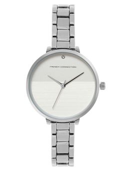 French Connection - Analog White Dial Womens Watch-FCS001A