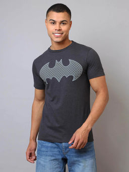 Free Authority - Charcoal Batman Graphic Regular Fit T-Shirt