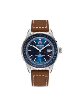 Swiss Military Hanowa - Round Blue Dial Quartz Watch For Men -SMWGB0003202 (M)