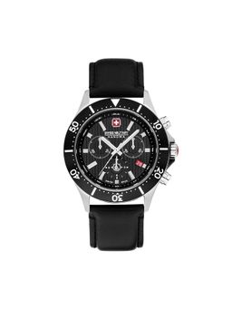 Swiss Military Hanowa - STARLIGHT Round Black Dial Quartz Watch For Men -SMWGC2100705 (M)