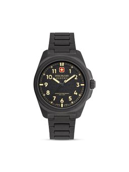 Swiss Military Hanowa - DEFENDER Round Black Dial Quartz Watch For Men -SMWGG0003941 (M)