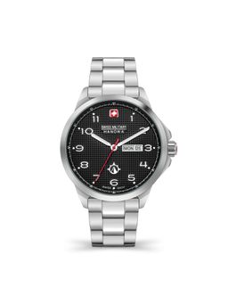 Swiss Military Hanowa - MAITRE PLONGEUR Round Black Dial Quartz Watch For Men -SMWGH2100303 (M)