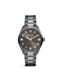 Swiss Military Hanowa - Round Grey Dial Quartz Watch For Men -SMWGH2200141 (M)