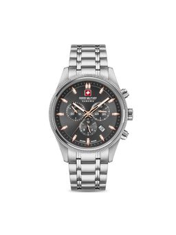 Swiss Military Hanowa - Round Cool Grey Dial Quartz Watch For Men -SMWGI0003103 (M)