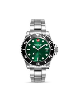 Swiss Military Hanowa - SEALORD Round Green Dial Automatic Watch For Men -SMWGL0006302 (M)