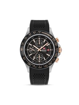 Swiss Military Hanowa - Round Black Dial Quartz Watch For Men -SMWGO0003401 (M)