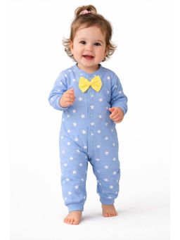 Little Surprise Box - Blue Star Full Sleeves Romper