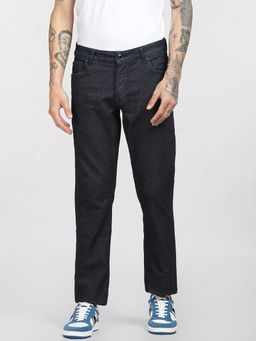 Jack & Jones - Dark Blue Low Rise Clark Regular Jeans