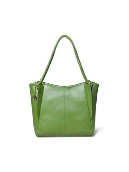 Pelle Luxur - Womens Olive Green Handbag (M)