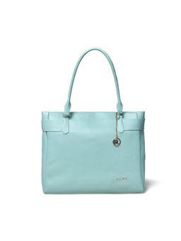 Pelle Luxur - Womens Light Turquoise Handbag