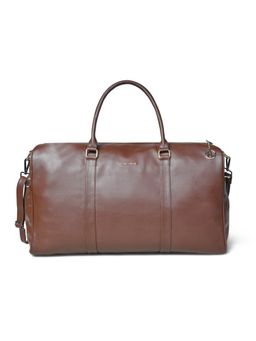 Pelle Luxur - Womens Chocolate Brown Duffle Bag