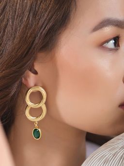 So Fetch - The Emerald Fleur Earrings