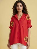 Red color option, Currently selected