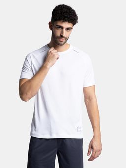 Jockey - MV16 Men Lightweight Microfiber Solid Active Wear T-Shirt - White