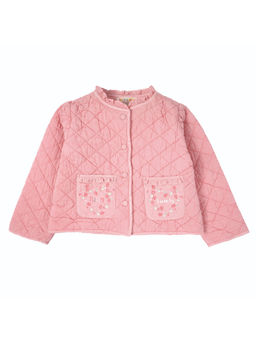 TIDY SLEEP - Pink Hello Sweety Quilted Jacket